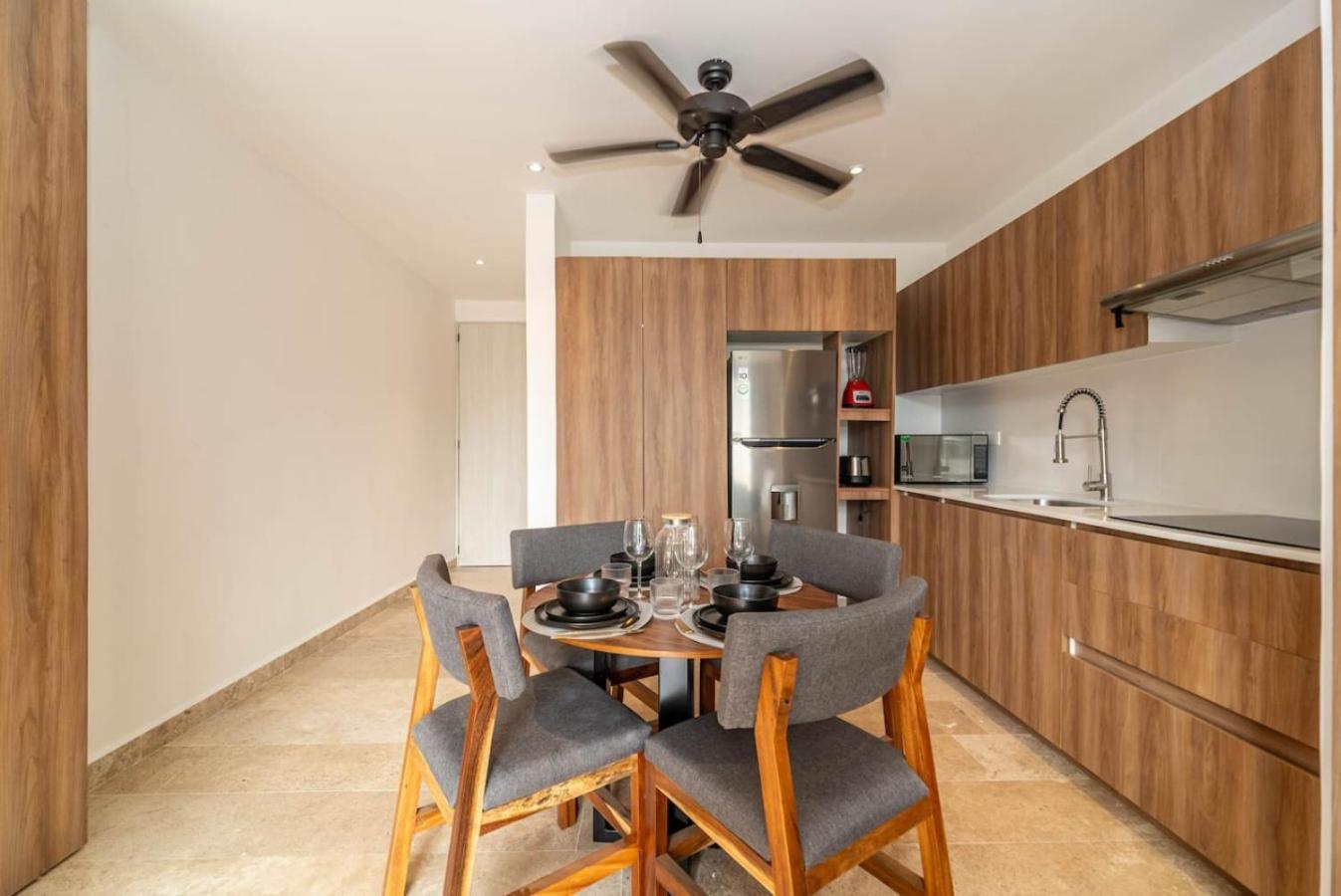 King With Balcony, Rooftop Pool In Trendy Aldea Zama * Tulum