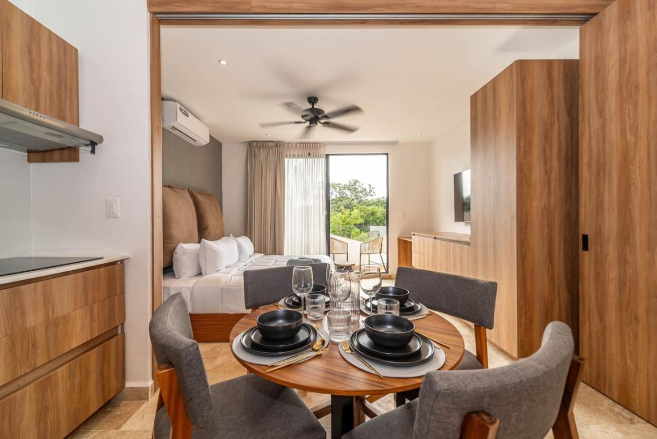 King With Balcony, Rooftop Pool In Trendy Aldea Zama Holiday home *